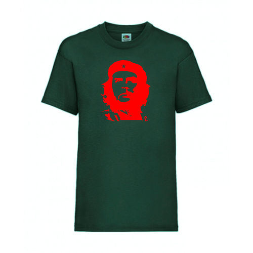 Che Guevara - FUN Shirt T-Shirt Fruit of the Loom Dunkelgrün F0006