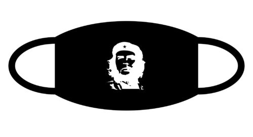 Che Guevara FUN Gesichtsmaske Mund Nasen Schutz Schwarz F0006