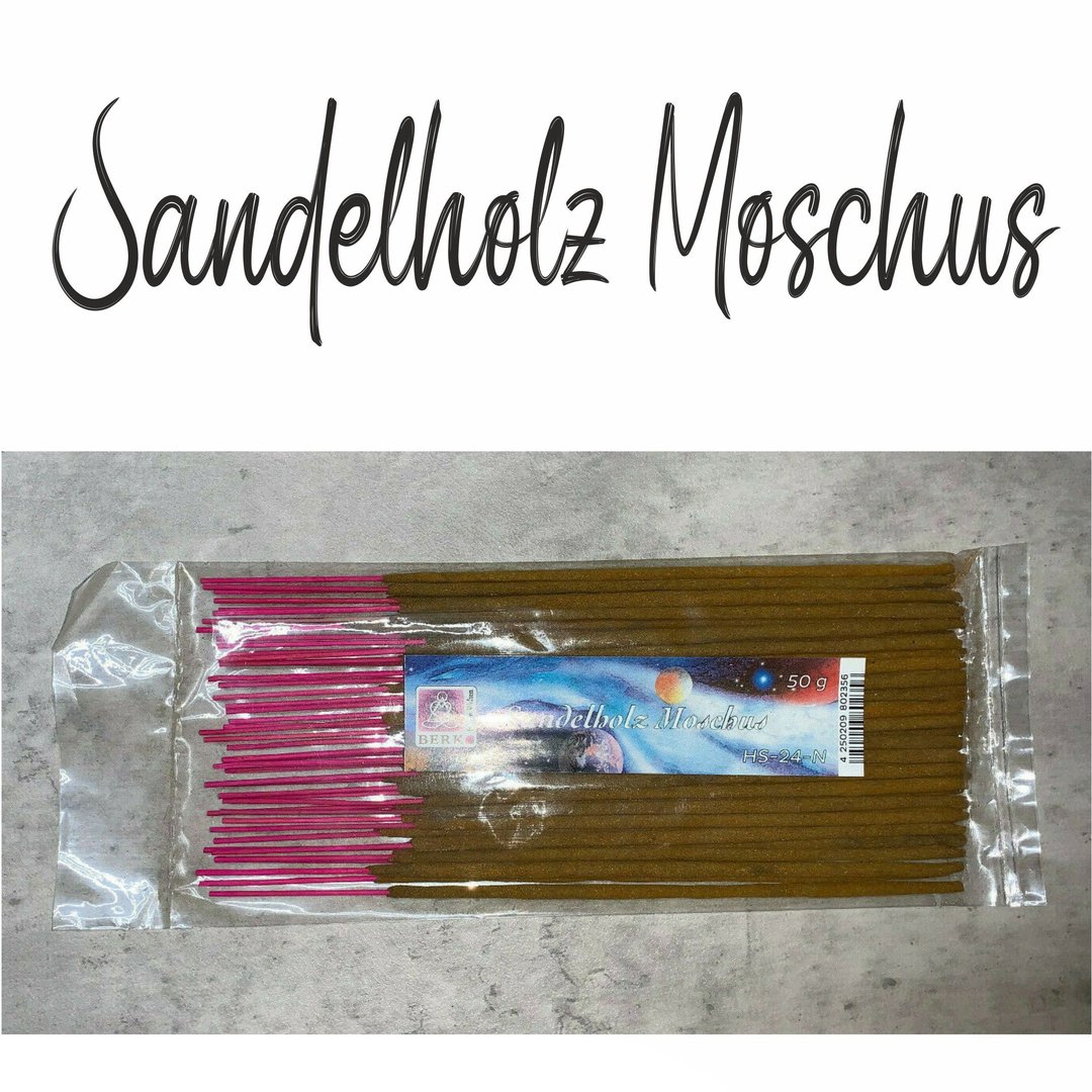 Sandelholz Moschus - Blue Line - Holy Smokes 50 g Großpackung (10,80€/100g)