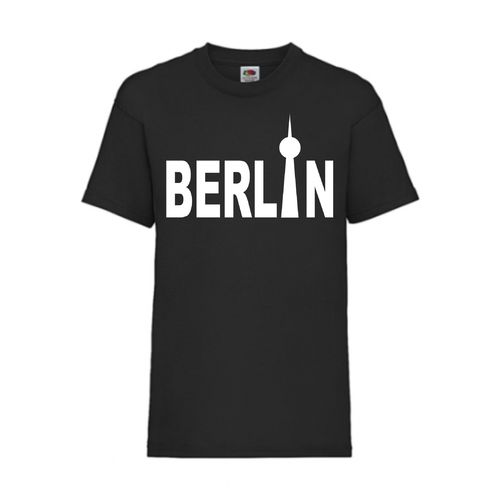 Berlin - FUN Shirt T-Shirt Fruit of the Loom Schwarz F0050
