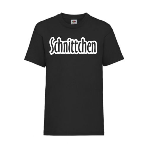 Schnittchen - FUN Shirt T-Shirt Fruit of the Loom Schwarz F0074