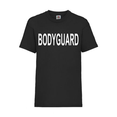 BODYGUARD - FUN Shirt T-Shirt Fruit of the Loom Schwarz F0153