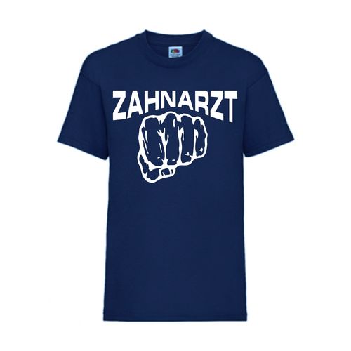 Zahnarzt - FUN Shirt T-Shirt Fruit of the Loom Navy F0029