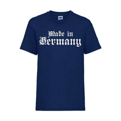 Made in Germany - FUN Shirt T-Shirt Fruit of the Loom Navy F0030