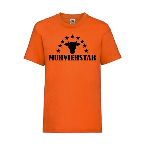 MUHVIEHSTAR - FUN Shirt T-Shirt Fruit of the Loom Orange F0200