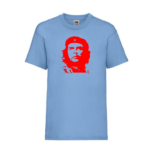 Che Guevara - FUN Shirt T-Shirt Fruit of the Loom Hellblau F0006