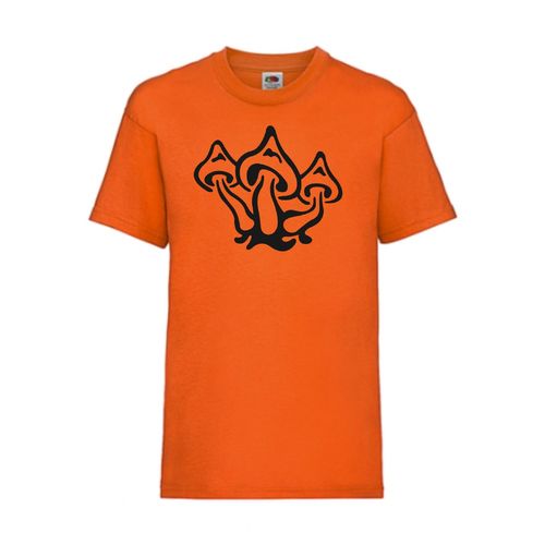 Pilze - FUN Shirt T-Shirt Fruit of the Loom Orange F0015