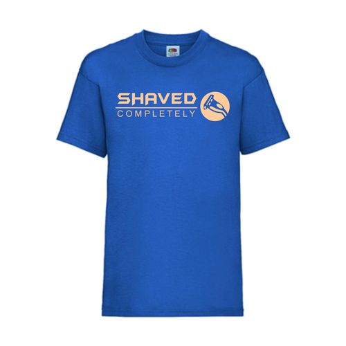 Shaved Completely - FUN Shirt T-Shirt Fruit of the Loom Royal F0018