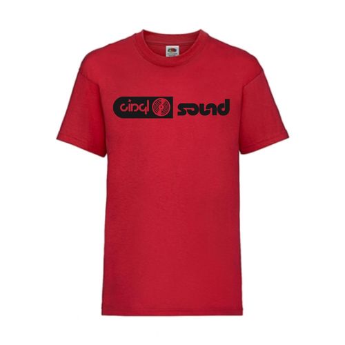 Vinyl Sound - FUN Shirt T-Shirt Fruit of the Loom Rot F0021