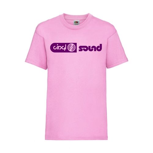 Vinyl Sound - FUN Shirt T-Shirt Fruit of the Loom Rosa F0021