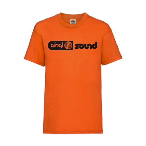 Vinyl Sound - FUN Shirt T-Shirt Fruit of the Loom Orange F0021