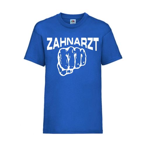 Zahnarzt - FUN Shirt T-Shirt Fruit of the Loom Royal F0029