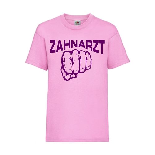Zahnarzt - FUN Shirt T-Shirt Fruit of the Loom Rosa F0029