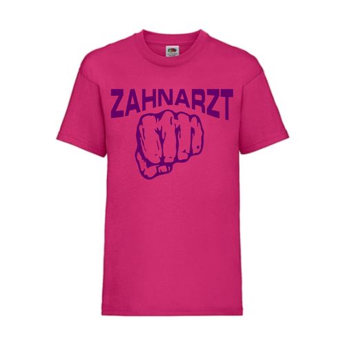 Zahnarzt - FUN Shirt T-Shirt Fruit of the Loom Fuchsia F0029