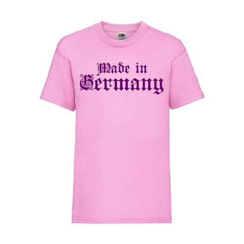 Made in Germany - FUN Shirt T-Shirt Fruit of the Loom Rosa F0030