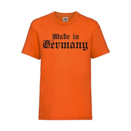 Made in Germany - FUN Shirt T-Shirt Fruit of the Loom Orange F0030