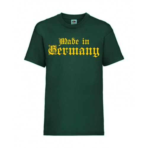 Made in Germany - FUN Shirt T-Shirt Fruit of the Loom Dunkelgrün F0030