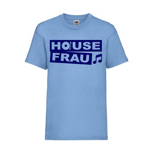 House Frau - FUN Shirt T-Shirt Fruit of the Loom Royal F0048