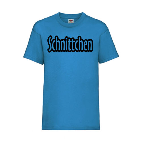 Schnittchen - FUN Shirt T-Shirt Fruit of the Loom Azure F0074