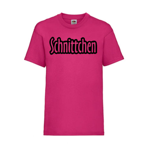 Schnittchen - FUN Shirt T-Shirt Fruit of the Loom Fuchsia F0074