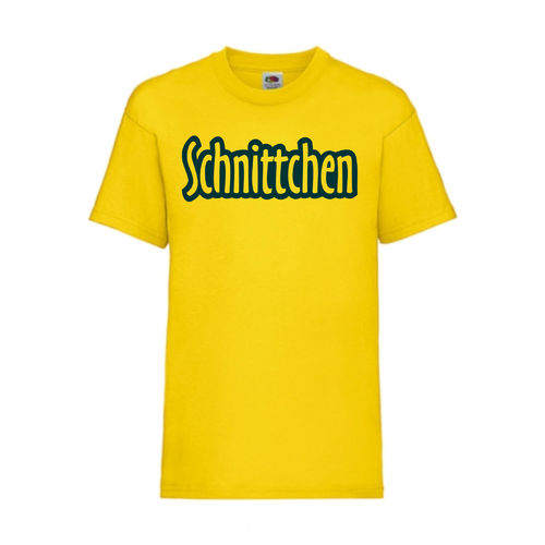 Schnittchen - FUN Shirt T-Shirt Fruit of the Loom Gelb F0074