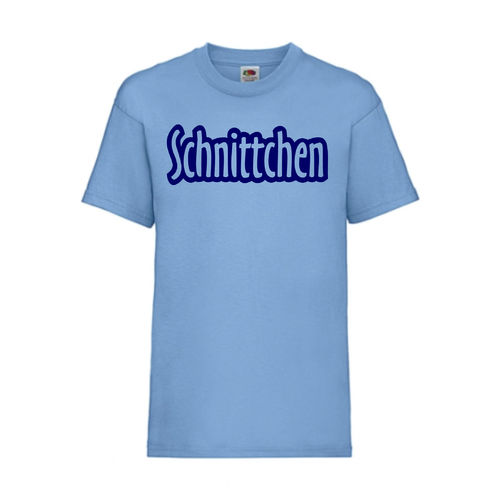 Schnittchen - FUN Shirt T-Shirt Fruit of the Loom Hellblau F0074