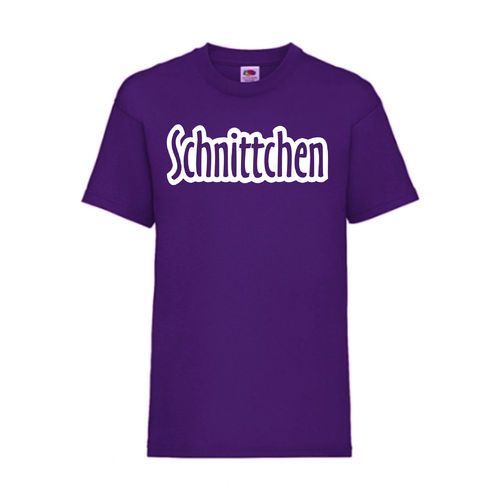 Schnittchen - FUN Shirt T-Shirt Fruit of the Loom Lila F0074