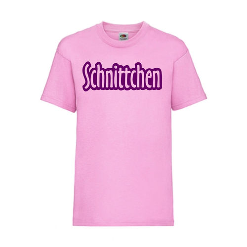 Schnittchen - FUN Shirt T-Shirt Fruit of the Loom Rosa F0074