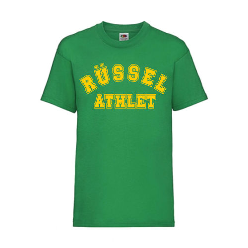 Rüssel Athlet - FUN Shirt T-Shirt Fruit of the Loom Gr,n F0068