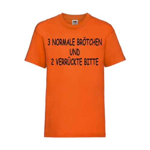 Obacht! Da is mei Brotzeit drin - FUN Shirt T-Shirt Fruit of the Loom Orange F0093