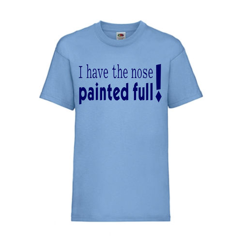Enjoy your life in full trains! - FUN Shirt T-Shirt Fruit of the Loom Hellblau F0168