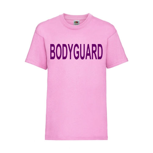 BODYGUARD - FUN Shirt T-Shirt Fruit of the Loom Rosa F0153