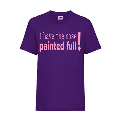 Enjoy your life in full trains! - FUN Shirt T-Shirt Fruit of the Loom Lila F0168