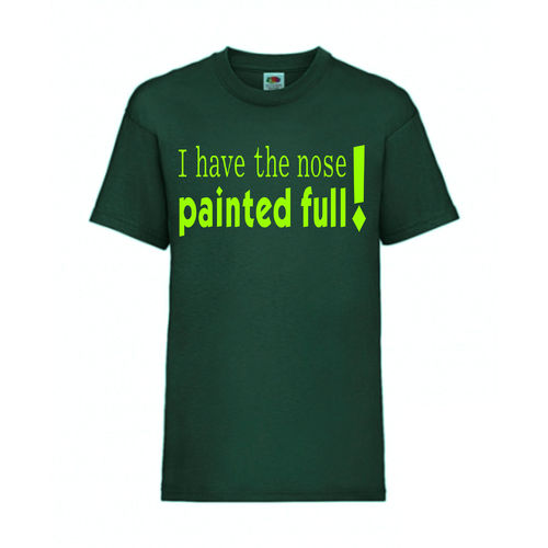Enjoy your life in full trains! - FUN Shirt T-Shirt Fruit of the Loom Dunkelgrün F0168