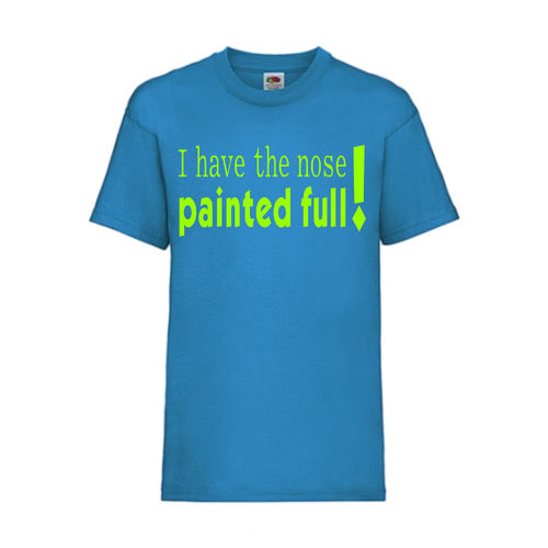 Enjoy your life in full trains! - FUN Shirt T-Shirt Fruit of the Loom Azure F0168