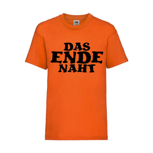 DAS ENDE NAHT - FUN Shirt T-Shirt Fruit of the Loom Orange F0195