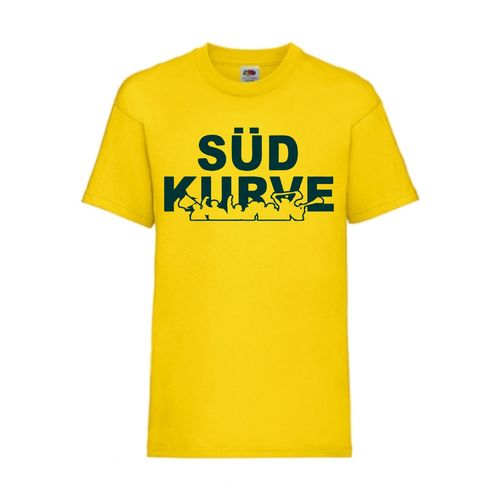 Südkurve - FUN Shirt T-Shirt Fruit of the Loom Gelb F0057