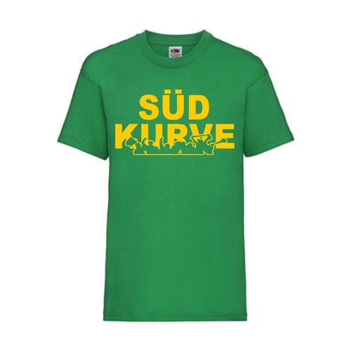 Südkurve - FUN Shirt T-Shirt Fruit of the Loom Grün F0057