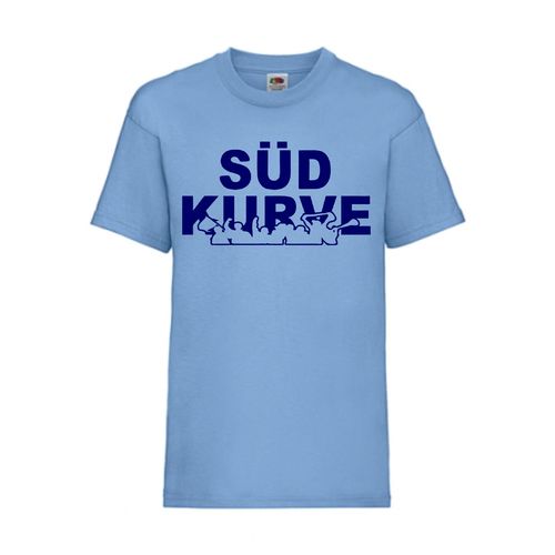 Südkurve - FUN Shirt T-Shirt Fruit of the Loom Hellblau F0057