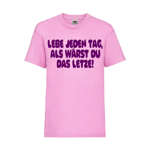 Leider Geil - FUN Shirt T-Shirt Fruit of the Loom Rosa F0175