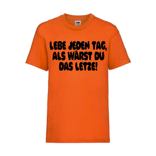 Leider Geil - FUN Shirt T-Shirt Fruit of the Loom Orange F0175