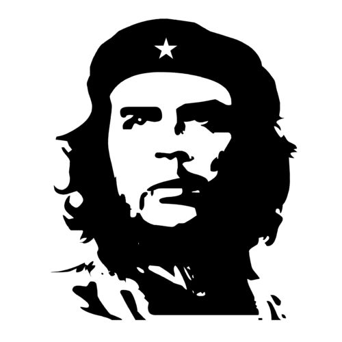 Che Guevara - Fun Aufkleber Shocker Sticker Größe Klein 10 x 12,5 cm F0006