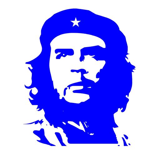 Che Guevara - Fun Aufkleber Shocker Sticker Größe Mittel 24,5 x 20 cm F0006