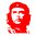Che Guevara - Fun Aufkleber Shocker Sticker Größe Groß 30 x 37 cm F0006