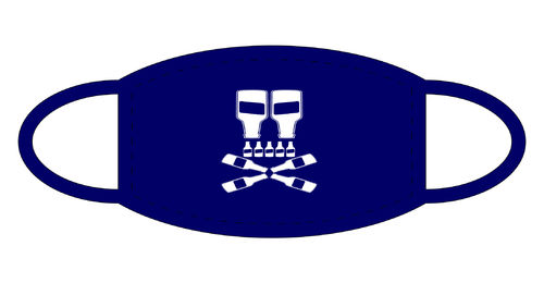 Bier Skull Totenkopf FUN Shirt Gesichtsmaske Mund Nasen Schutz Navy F0083