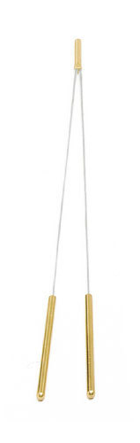 Wünschelrute mit Messinggriff, 40 cm zum Suchen nach dem Wasser