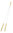 Wünschelrute mit Messinggriff, 42,5 cm mit Messing-Griff und Aufsatzrute
