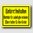 Einfahrt freihalten - Hinweisschild Aluminium HS0042 Gelb/Schwarz
