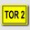 Tor 2 - Hinweisschild Aluminium HS0067