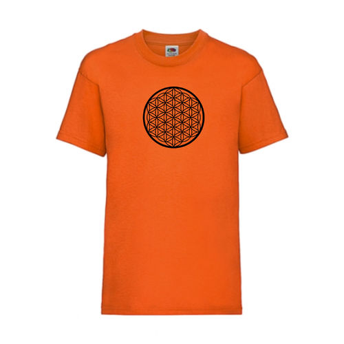 Blume des Lebens - FUN Shirt T-Shirt Fruit of the Loom Orange F0210